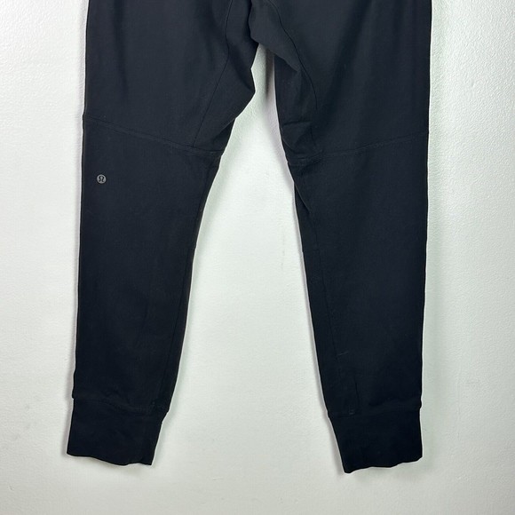 Lululemon Men's Sweatpants Drawstring 30X 31" Joggers Pockets  Black Size M - Picture 7 of 9